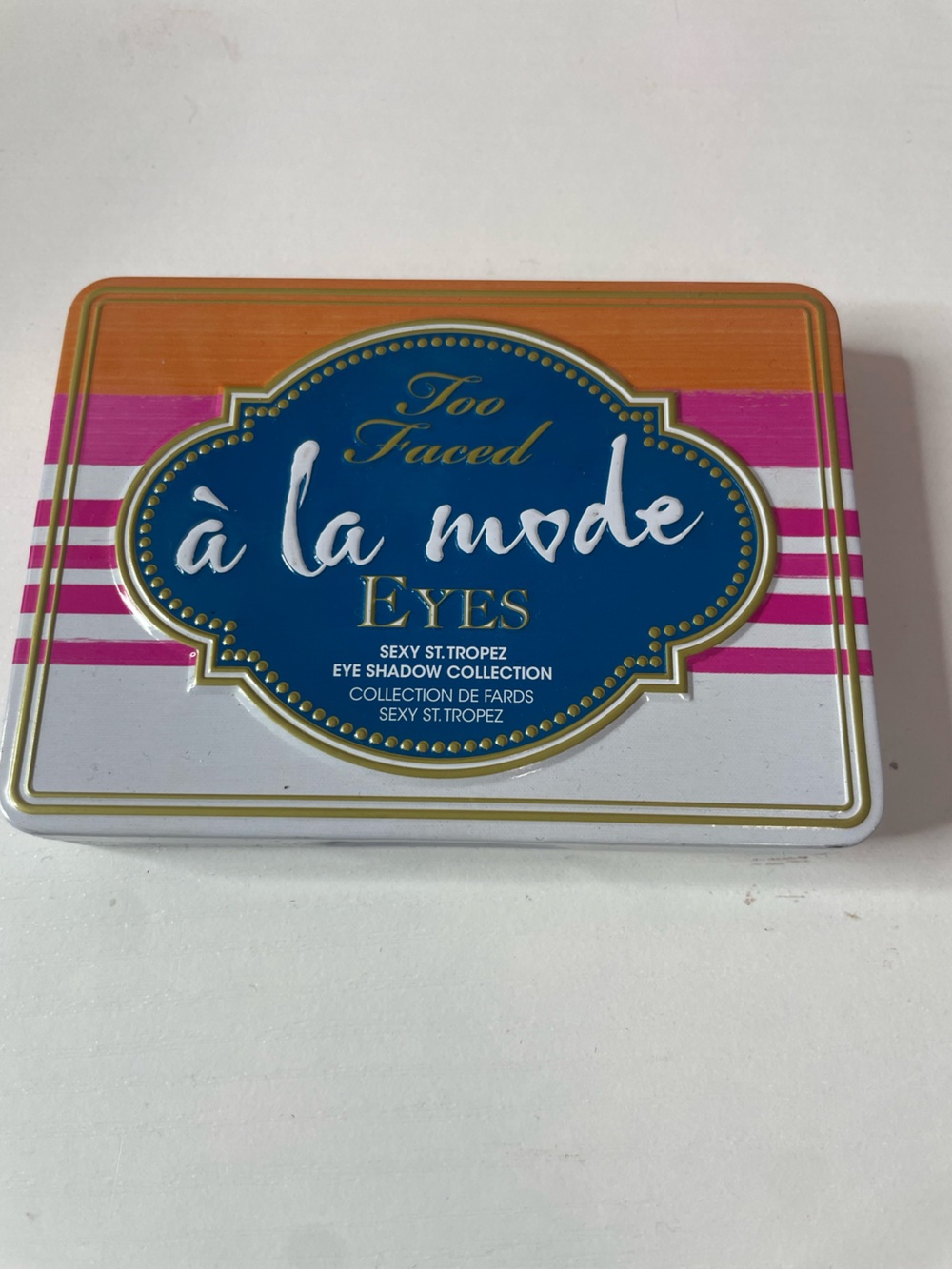 Too Faced À La Mode Eyes Palette - Blue/Pink/Orange